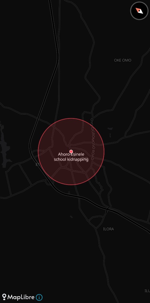 Nigeria Oyo Kidnappings Exposes Southwest's Eroding Security — click to load interactive map